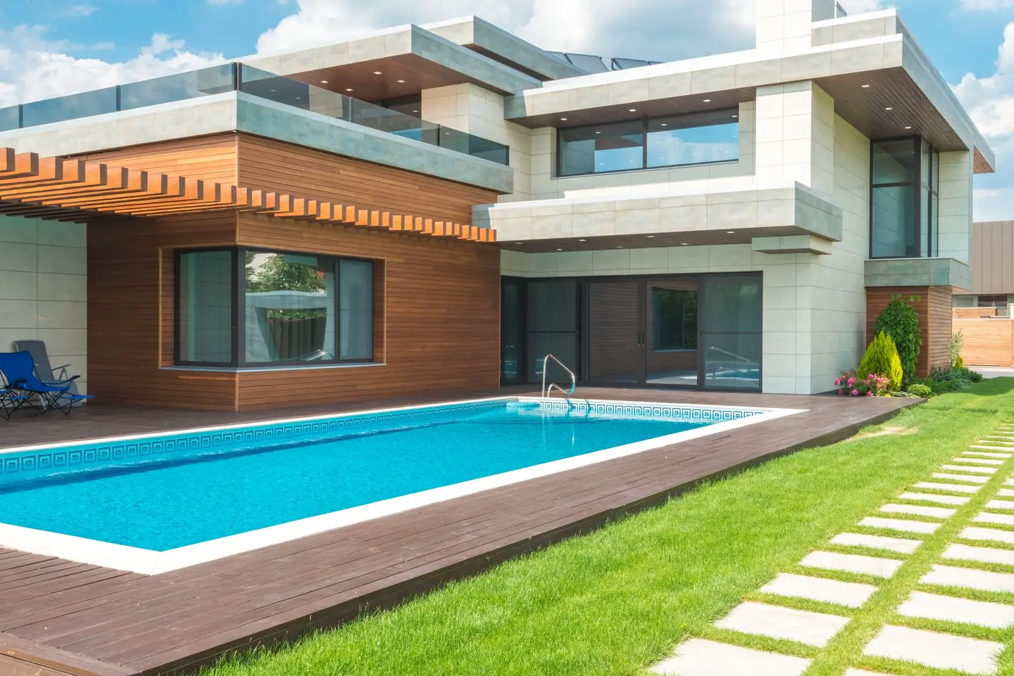 Swimming pool built in Fairfield East, NSW